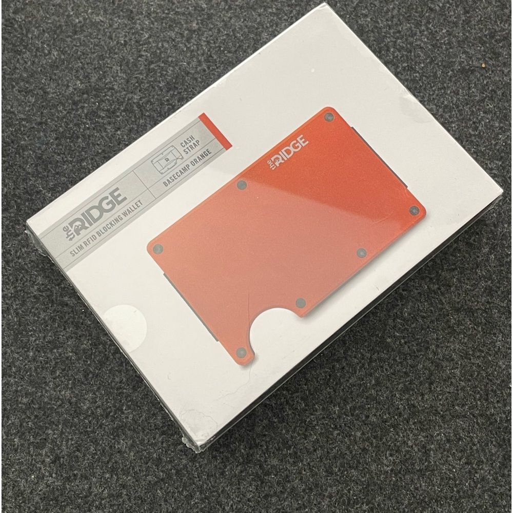 The Ridge Orange Wallet